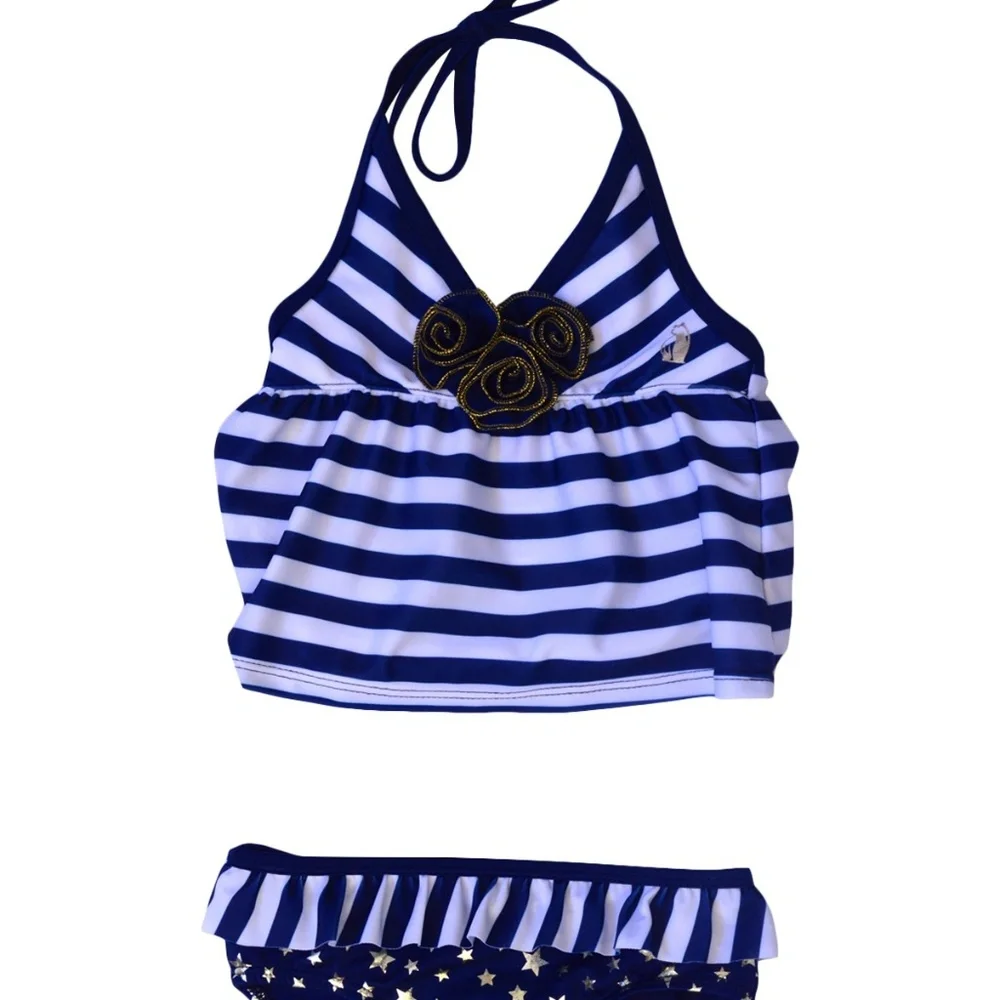 Rugged Bear Girl 18M Tankini Swimsuit Swimwear‎ NWT